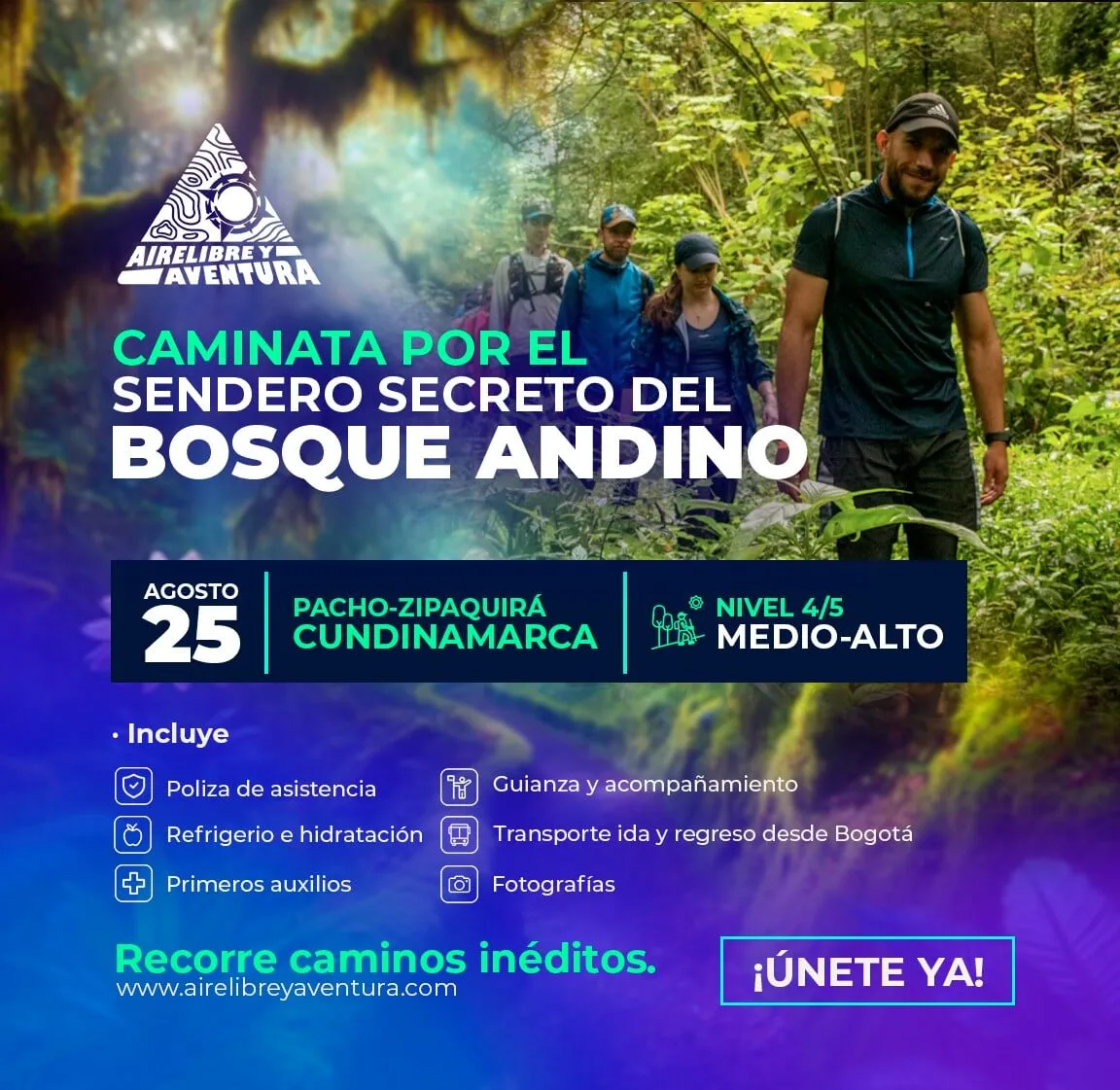 caminata-sendero-secreto-bosque-andino-airelibre-aventura