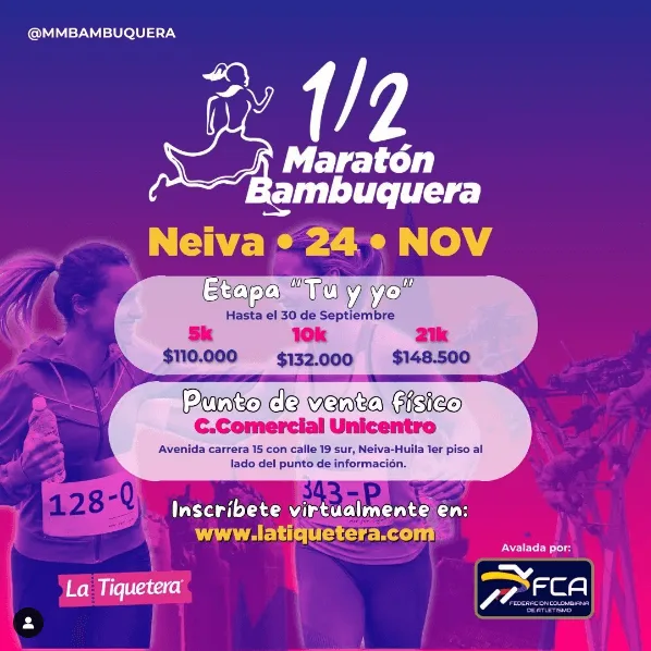 Media Maratón Bambuquera