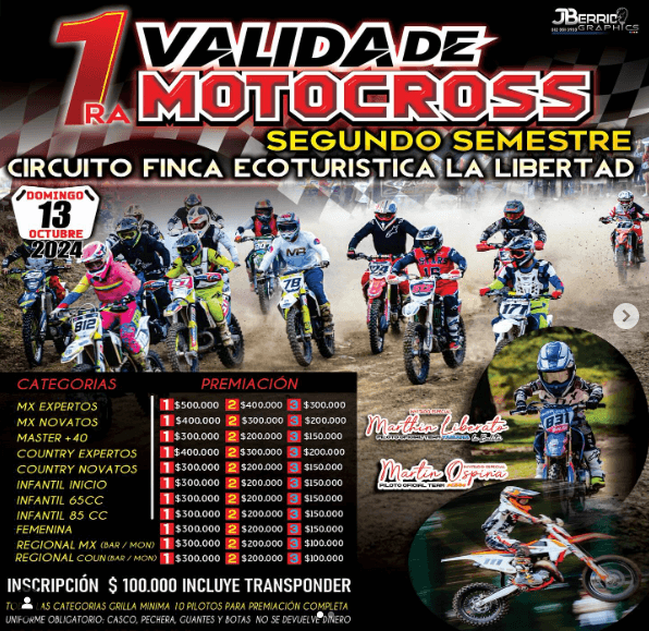 Valida de Motocross 2024