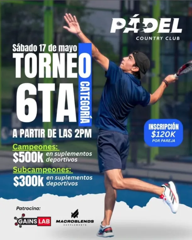 torneo-padel-6-categoria-bogota