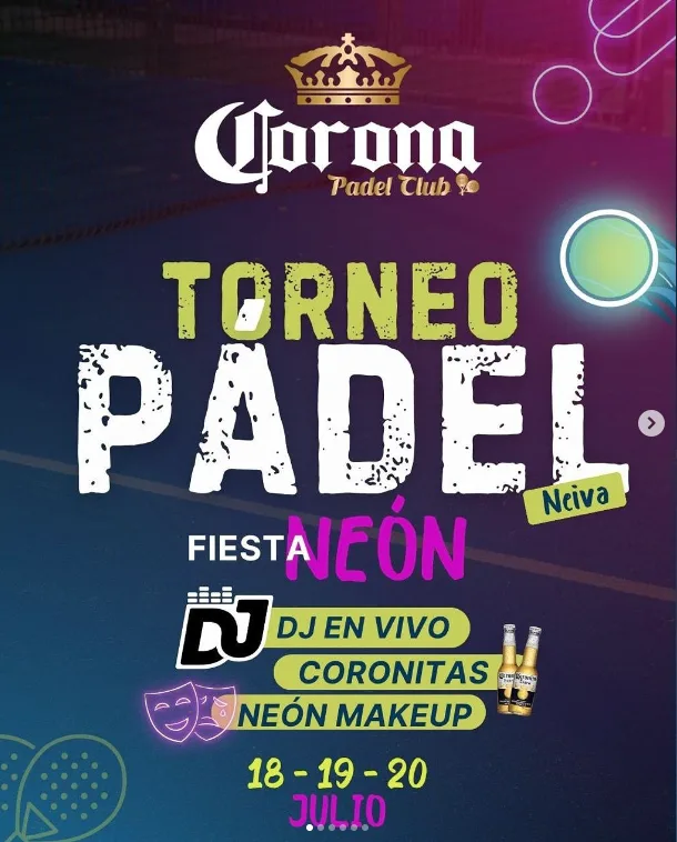 torneo-padel-neon-corona-neiva
