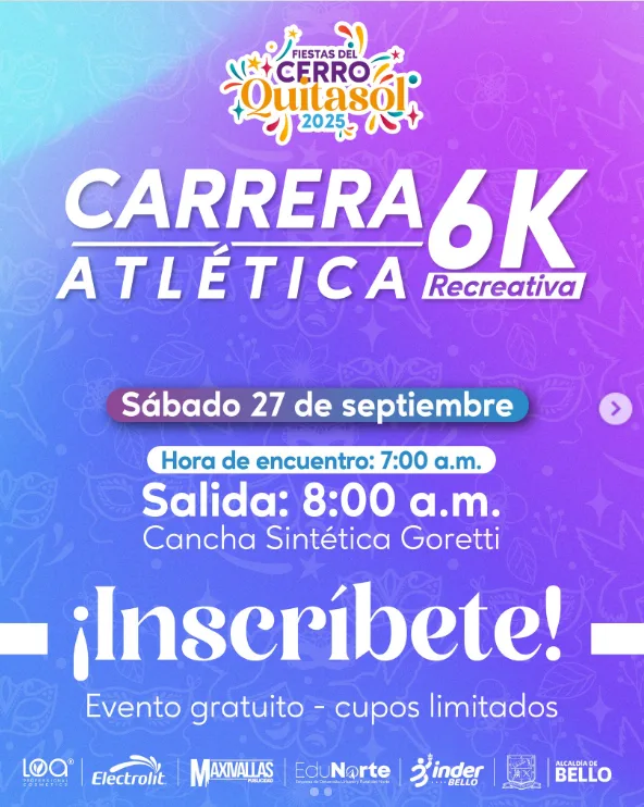 Carrera recreativa 6K de las Fiestas del Cerro Quitasol