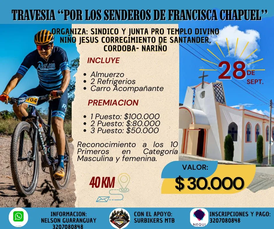 TRAVESIA POR LOS SENDEROS DE FRANCISCA CHAPUEL