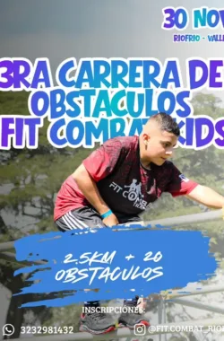 3ra carrera OCR Kids Riofrio 2025