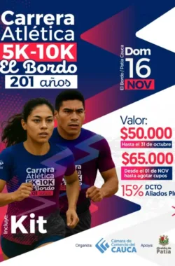 Carrera atlética el bordo