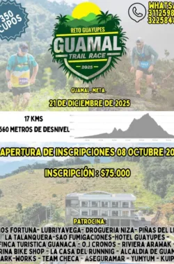 Reto guayupes guamal trail race 2025