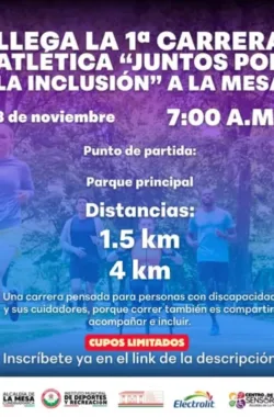 carrera-atletica-juntos-por-la-inclusion-la-mesa
