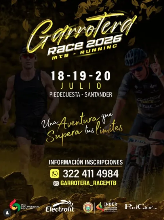 garrotera-race-2026-mtb-running-piedecuesta