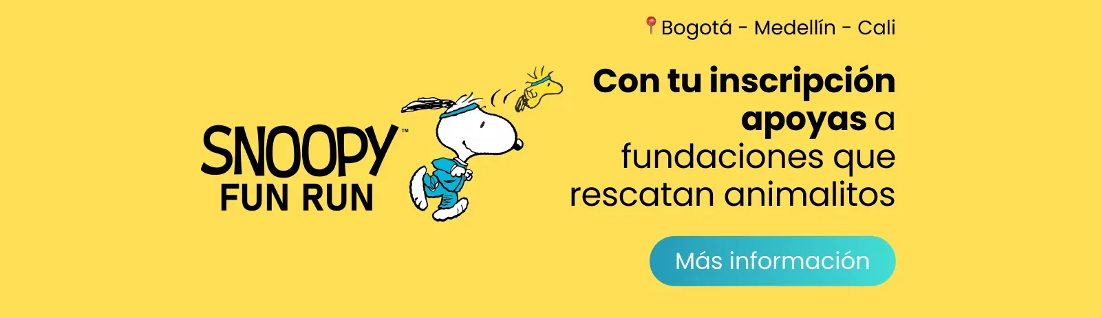 Snoopy Fun Run Bogotá
