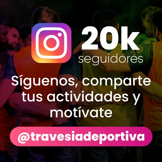 20mil seguidores en instagram travesia deportiva