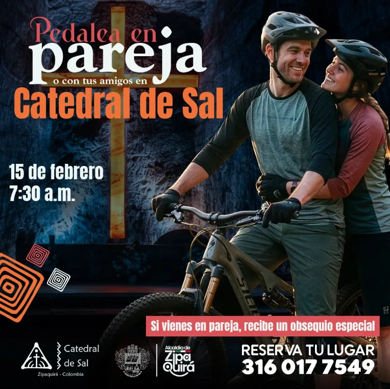 pedalea-en-pareja-catedral-de-sal-zipaquira