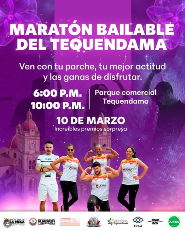 maraton-bailable-tequendama-la-mesa