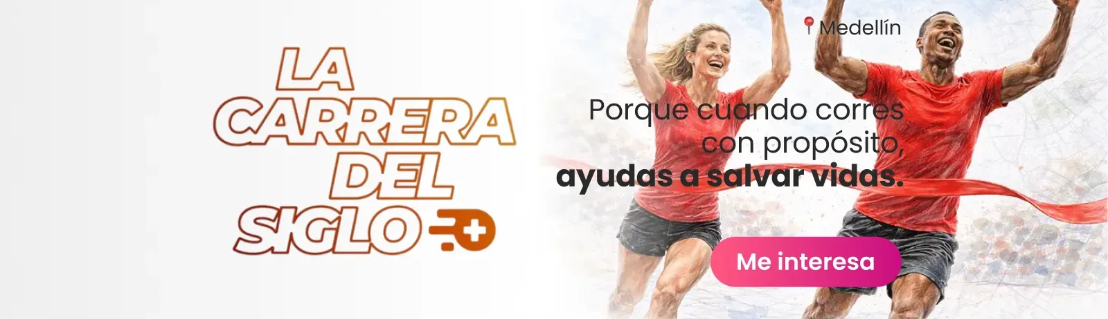 La carrera del siglo cruz roja