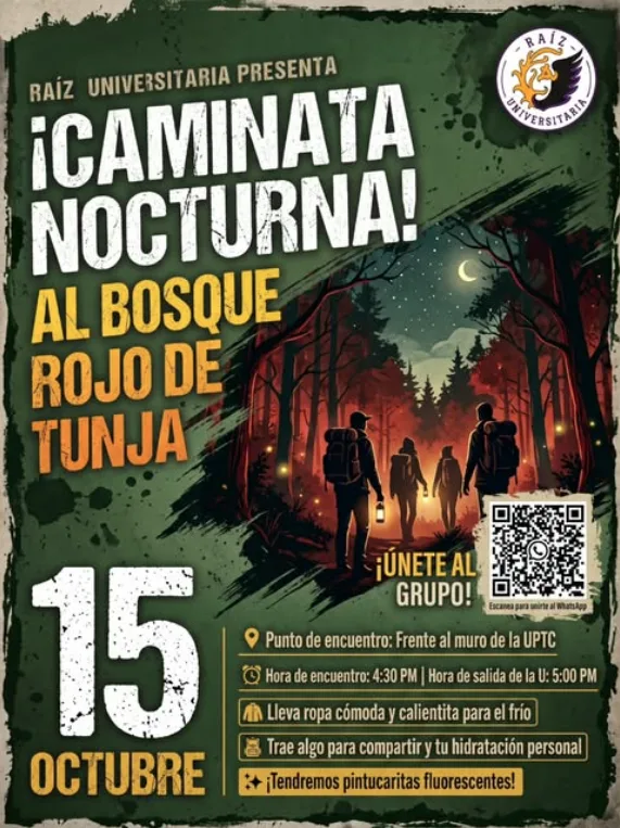 caminata-nocturna-bosque-rojo-tunja