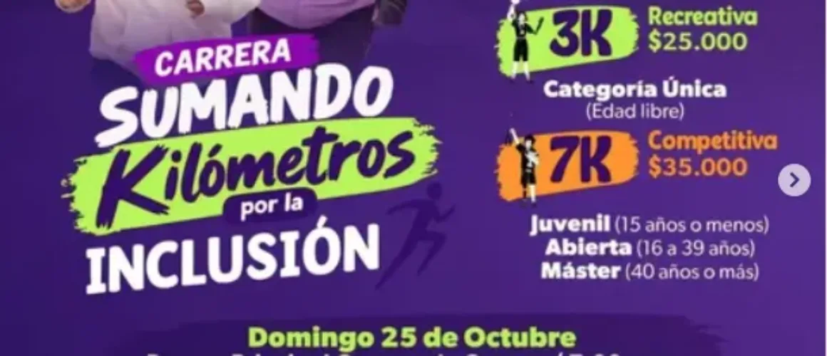 Sumando kilómetros por la inclusión