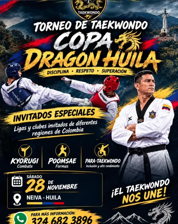 torneo-taekwondo-copa-dragon-huila