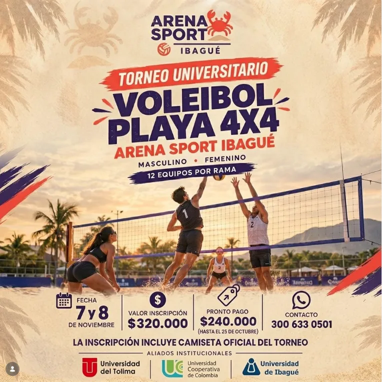 torneo-universitario-voleibol-playa-ibague